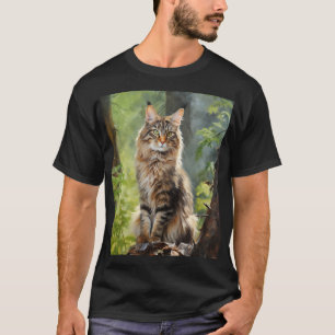 Maine Coon cat T-shirt