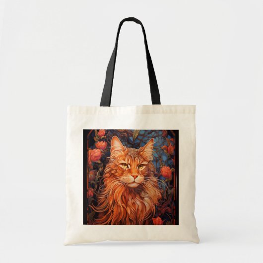 Maine Coon cat Tote Bag (Voorkant)