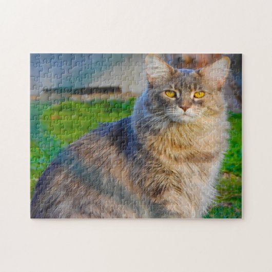 Maine Coon Cats. Jigzaag Puzzle Legpuzzel (Horizontaal)