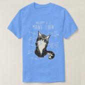 Maine Coon Chat Anatomie TShirt (Design devant)