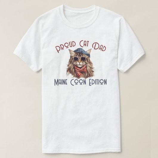 Maine Coon Edition T-shirt (Design voorkant)