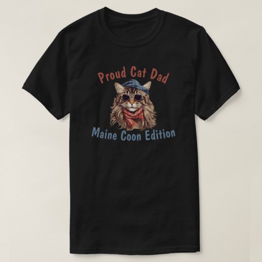 Maine Coon Edition T-shirt (Design voorkant)
