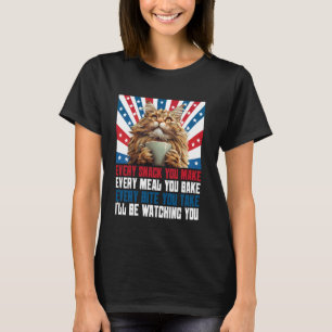 Maine Coon ELKE SNACK DIE JE MAKT ELKE MAALTIJD Gr T-shirt