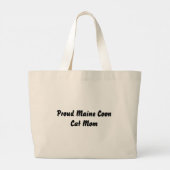 Maine Coon Empire Cat Mom Canvas tas I (Achterkant)