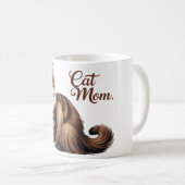 Maine Coon Empire Chat Maman Mug I (Devant droit)