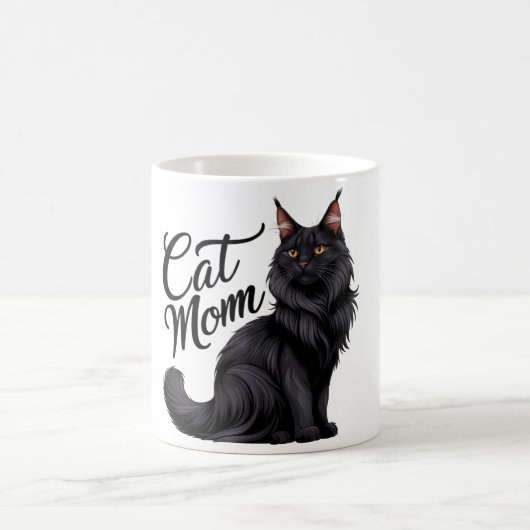 Maine Coon Empire Chat Maman Mug II (Centre)