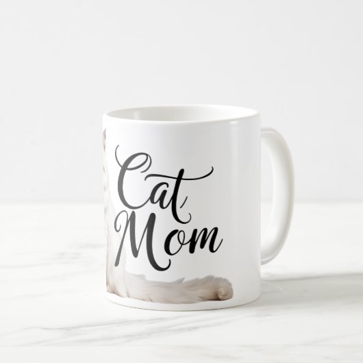 Maine Coon Empire Chat Maman Mug III (Devant droit)