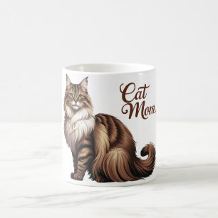 Maine Coon Empire Kat Moeder Mok I