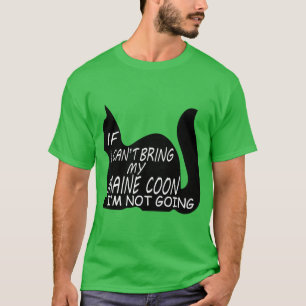 maine coon grappig cadeau maine coons kat liefhebb t-shirt