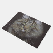 Maine Coon Kat Deurmat (Schuin)