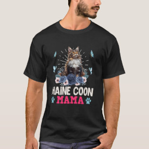 Maine Coon Kat Moeder MAINE COON MAMA MAIN COON Mo T-shirt