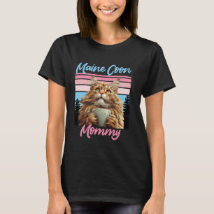 Maine Coon Kat Moeder MAINE COON MOMMY MAIN COON M T-shirt
