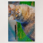 Maine Coon katten. Legpuzzel (Verticaal)
