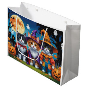 Maine Coon Katten Pompoen Halloween Grappig Groot Cadeauzakje