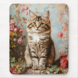  Maine Coon Kitten Schilderij Muismat