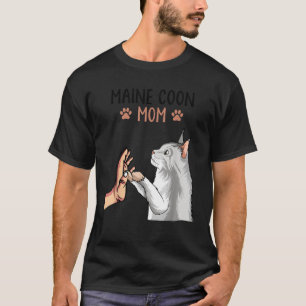 Maine Coon Moeder Kat Eigenaar Liefhebbers T-shirt