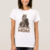 MAINE COON MOM T-Shirt (Voorkant)