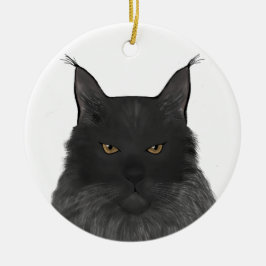Maine Coon Ornament