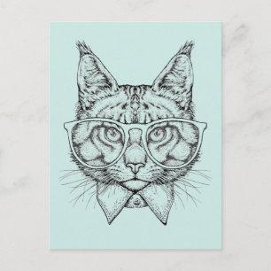 Maine Coon Portrait Briefkaart