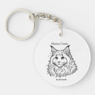 Maine Coon Sleutelhanger