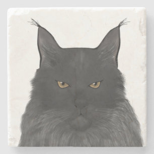 Maine Coon Stone Onderzetter