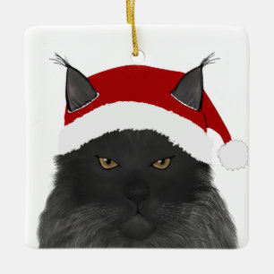 Maine Coon Vakantie Ornament