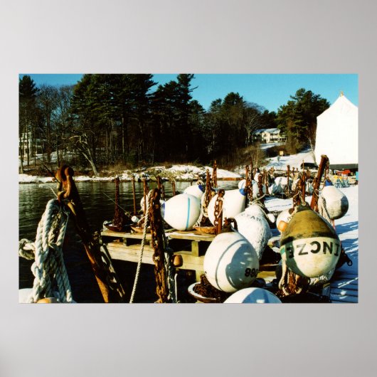 Maine Dock 1 Poster (Voorkant)