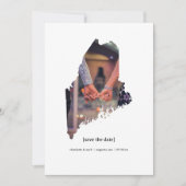 Maine Enregistrer le Carte photo de date (Devant)