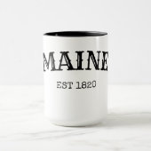 Maine Est. 1 820 Mug (Centre)
