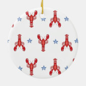 Maine Event Lobsterfest New England Trouwgunst Keramisch Ornament (Achterkant)