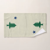 Maine Flag 1901 Bad Handdoek (Handdoek)