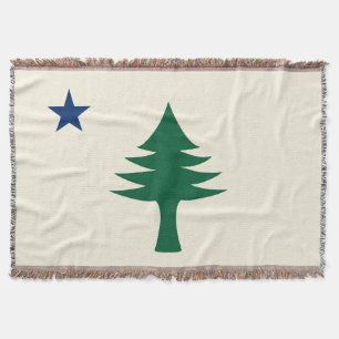 Maine Flag 1901 Deken