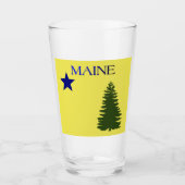 Maine flag (1901)  glas (Voorkant)