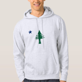 Maine Flag 1901 Hoodie