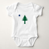 Maine Flag 1901 Romper (Voorkant)