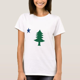 Maine Flag 1901 T-shirt
