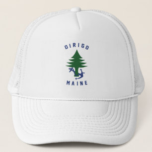 MAINE FLAG TRUCKER PET