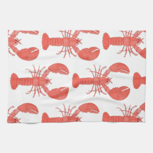 Maine homard Kitchen thé Serviettes