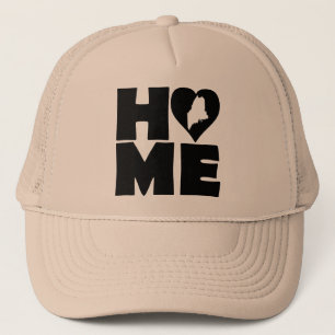 Maine Home Heart State Petje Trucker Hoed Pet