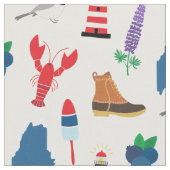 Maine Icons Stof (Close Up)