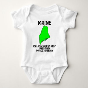 Maine - IJslands eerste stop als ze de VS binnenva Romper