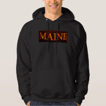 MAINE IN BRAND HOODEDIE