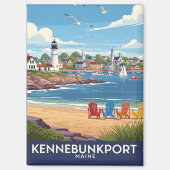 Maine Kennebunkport Travel Magneet (Voorkant)