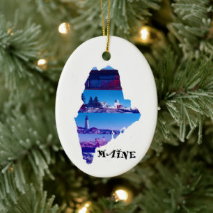 Maine Keramisch Ornament