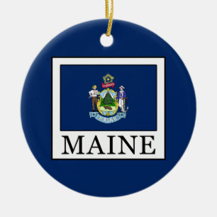 Maine Keramisch Ornament