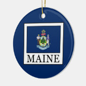 Maine Keramisch Ornament (Links)