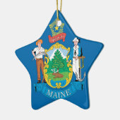 MAINE KERAMISCH ORNAMENT (Links)