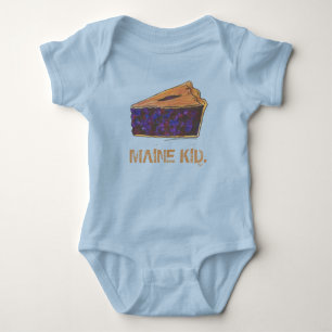 MAINE KIND Portland Blueberries Blueberry Pie Slic Romper