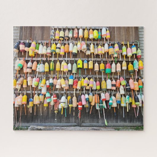 Maine kreeft potten legpuzzel (Horizontaal)