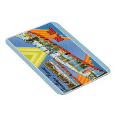 Maine, Lake Winnipesaukee Magnet Magneet (Rechterzijde)